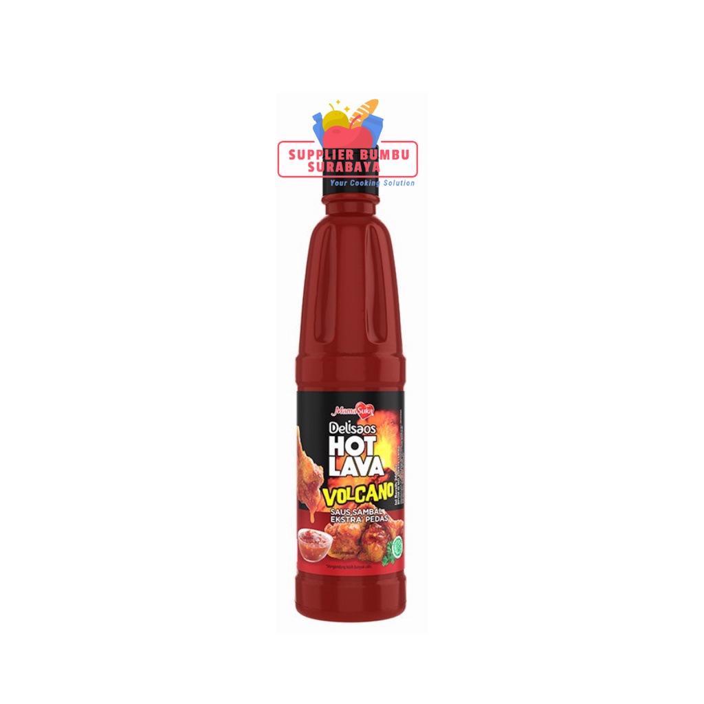 MamaSuka Delisaos Hot Lava Volcano Sauce Halal 130ml