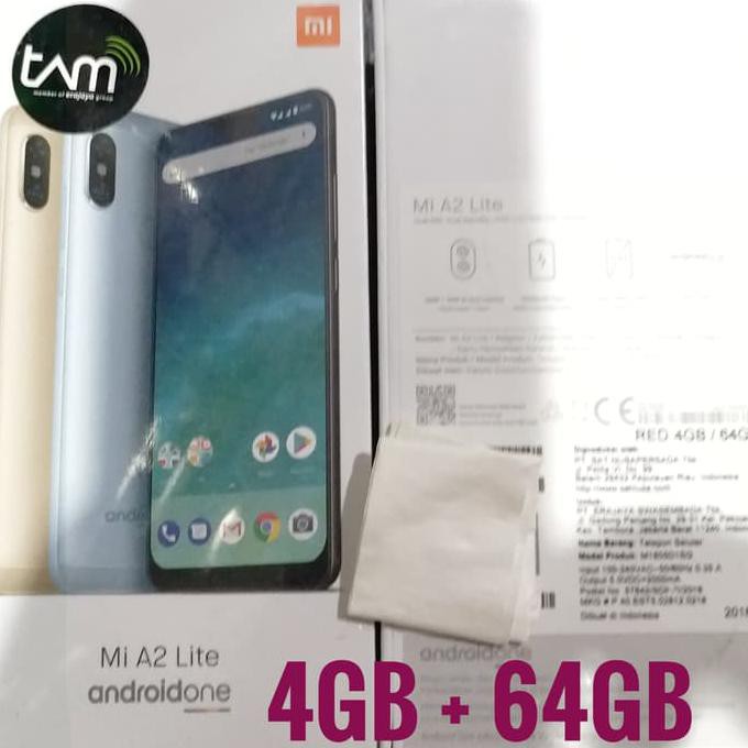 TERMURAH Xiaomi Mi A2 Lite 4/64 TAM Mia2 Xiomi Siomi Garansi Resmi - Merah READY STOCK