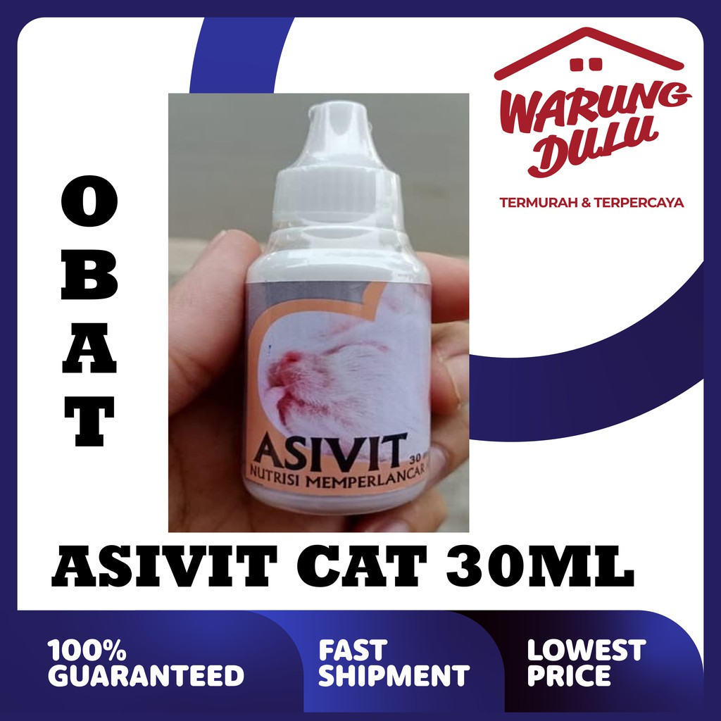 ASIVIT CAT 30ML OBAT MELANCARKAN ASI KUCING