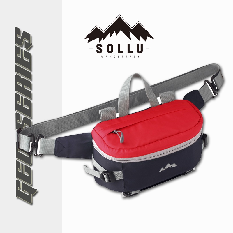 Tas Selempang Kamera Waistbag Camerabag DSLR Mirorrless Canon Nikon Sony Pria Wanita Aksesoris Kamer