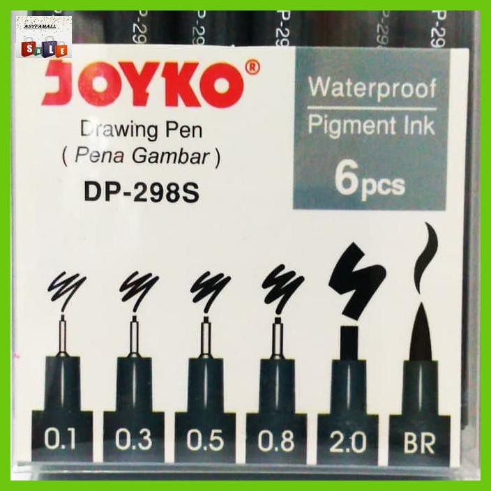

Silutala- Drawing Pen / Pena Gambar Joyko Dp-298S -Ori.