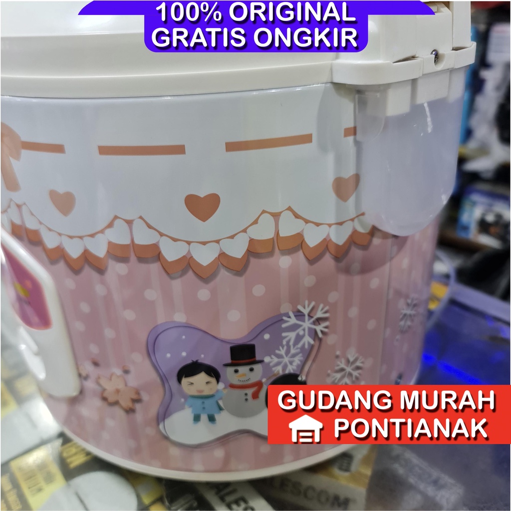 Ricecooker Cosmos 2 Liter CRJ 3232 Memasak sekaligus menghangatkan magicom serbaguna