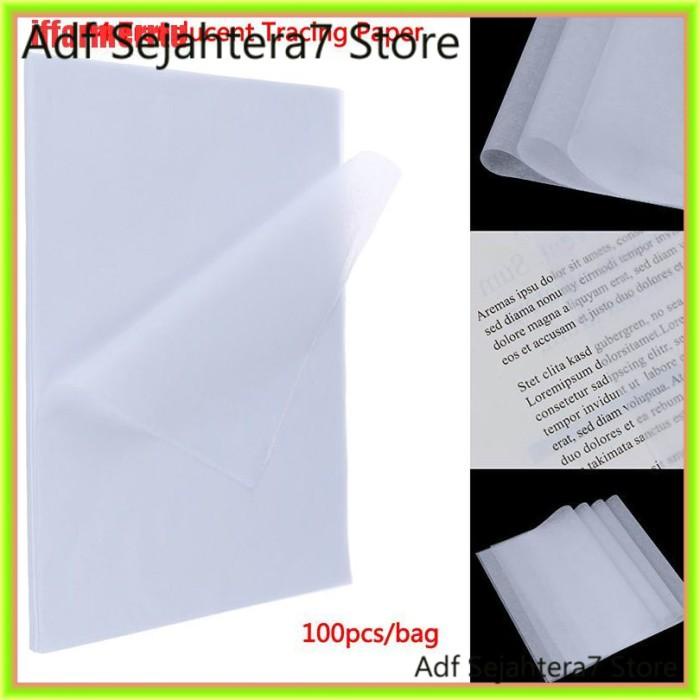 

Paper | [Ds] 100Pcs Kertas A4 Tembus Cahaya Untuk Menjiplak Gambar