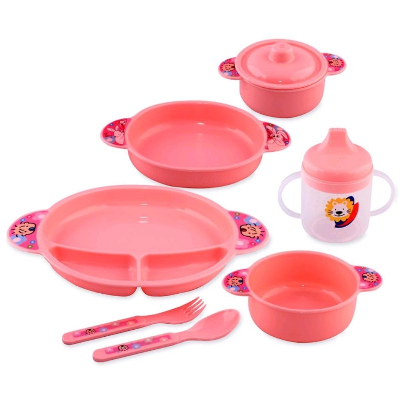 Tempat makan bayi Feeding Set Package 9 pcs Lusty Bunny