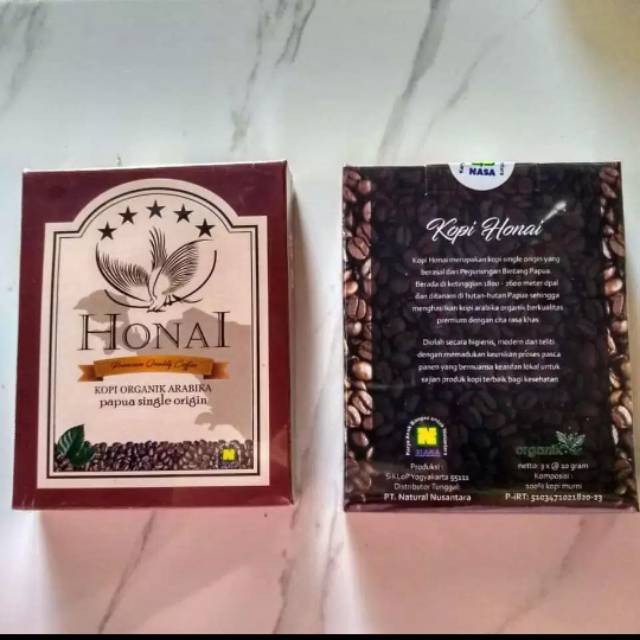 

HONAI Kopi Arabika Organik Papua Single Original - Honai Coffee