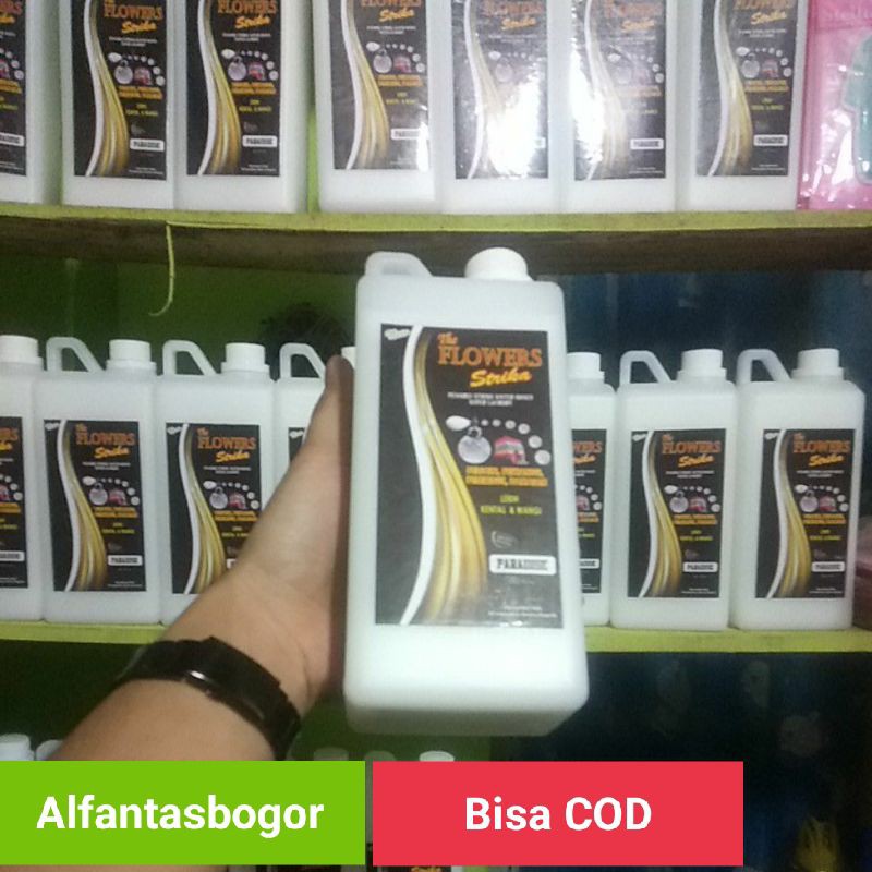 pelicin  dan pewangi strika pakaian  laundry 1liter(akasia strong)