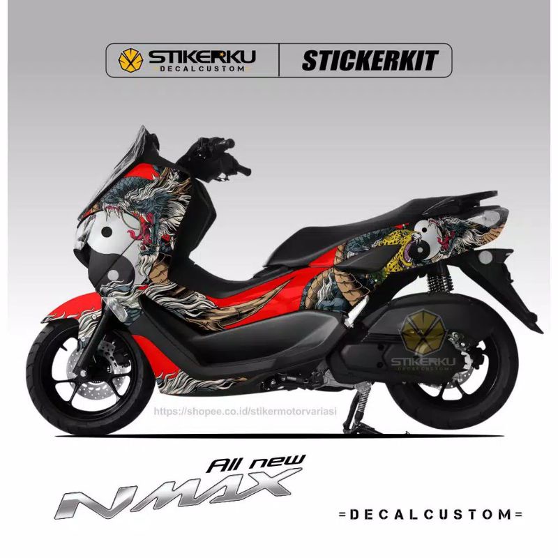 decal motor Yamaha nmax 2020 / decal nmax 2020 / Sticker motor Yamaha nmax fullbody