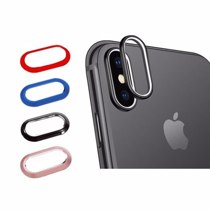 Ring Camera iPhone 7 8 7 Plus 8 plus X XS XS Max Pelindung Kamera Lens Protector