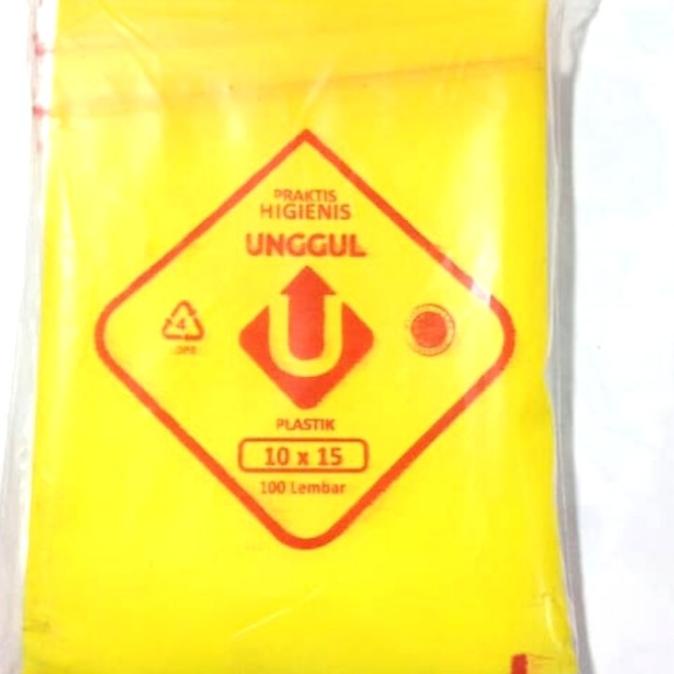 plastik klip uk 10x15(100pcs) plastik obat, plastik Zipper