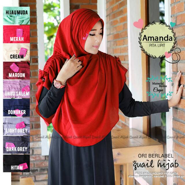 Quail Hijab - AMANDA PITA LIPIT
