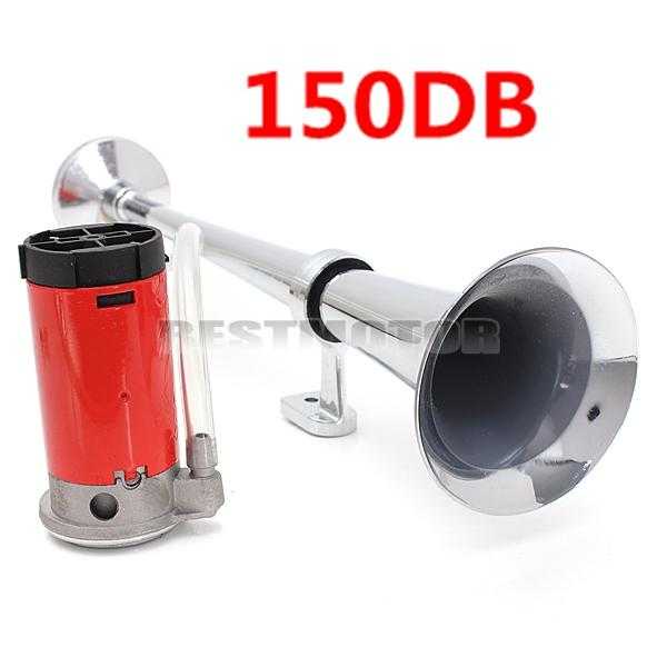 BISA COD - ANTOSTRE Klakson Trompet Mobil Loud Air Horn 150dB 12V - JD4001