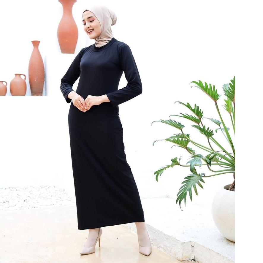 ⅎ Iner Span Dress Inner Iner Gamis Inner Gamis Inner Dres Iner Dres Manset Turtle Neck Inner turtlen