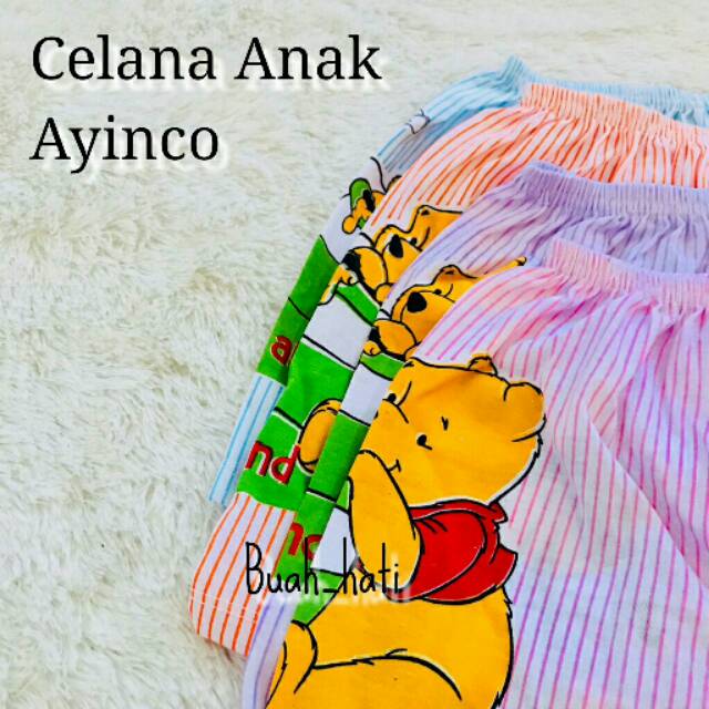 isi 3 CELANA PENDEK BALITA AYINCO SALUR