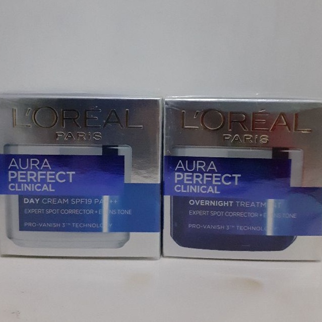 L'OREAL Aura Perfect Clinical Day / Night Cream 50ML