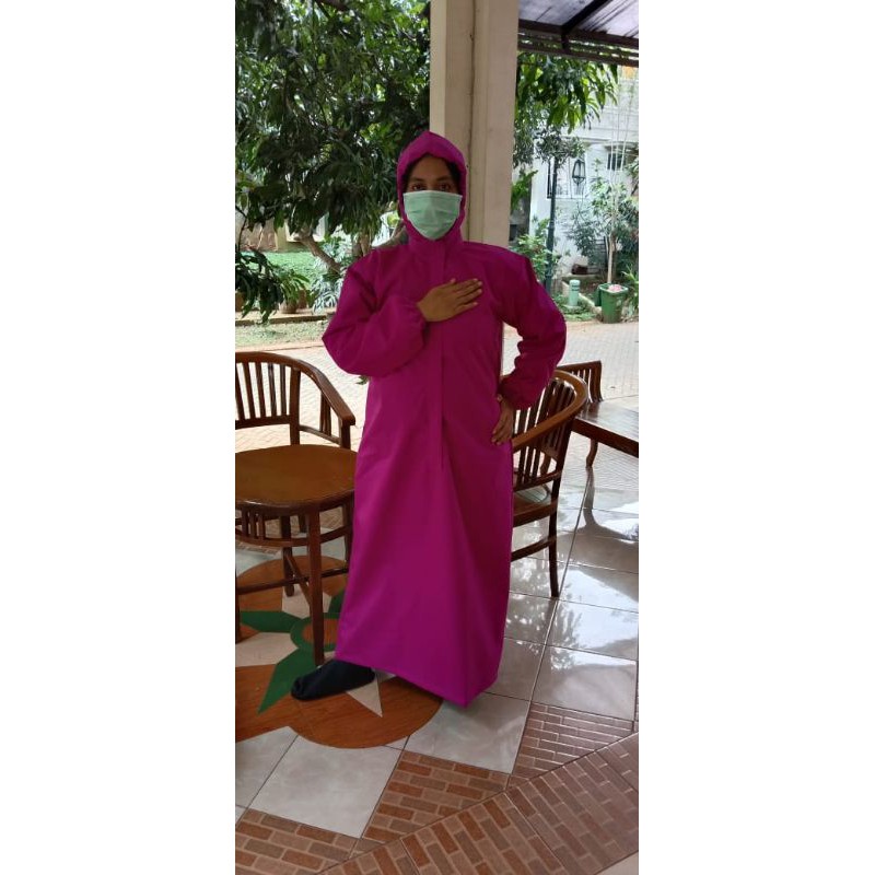 APD GAMIS HAZMAT BIG SIZE BAHAN TASLAN WATERPROOF