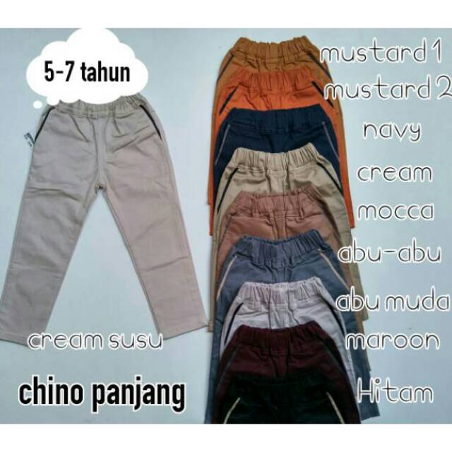 Celana Chino panjang anak