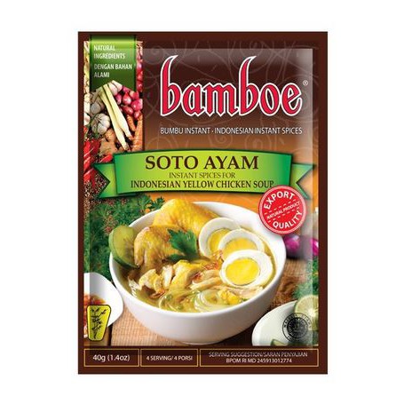 Bamboe Bumbu Soto Ayam Instant 40g