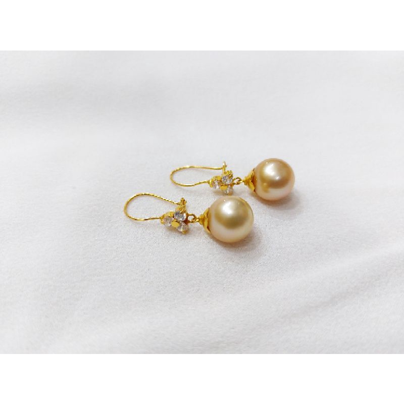 Anting Mutiara Air Laut Asli