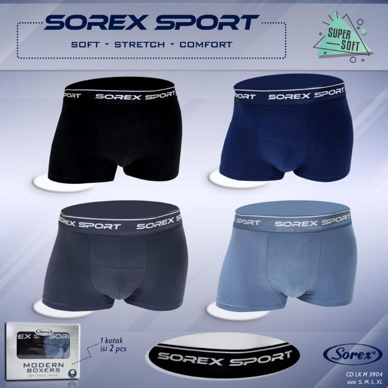 BOXER SOREX 3904 CELANA DALAM PRIA SOREX SPORT ORIGINAL