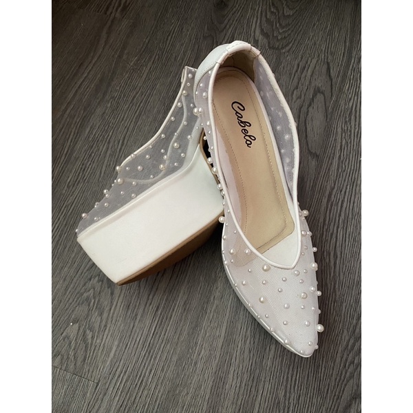 WEDDING SHOES CUSTOM PRELOVED