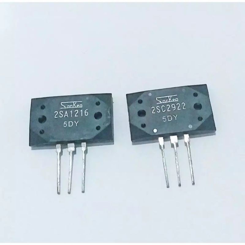 TRANSISTOR SANKEN ORIGINAL 5DY 2SC2922&2SA1216 TRANSISTOR FINAL SANKEN ORIGINAL