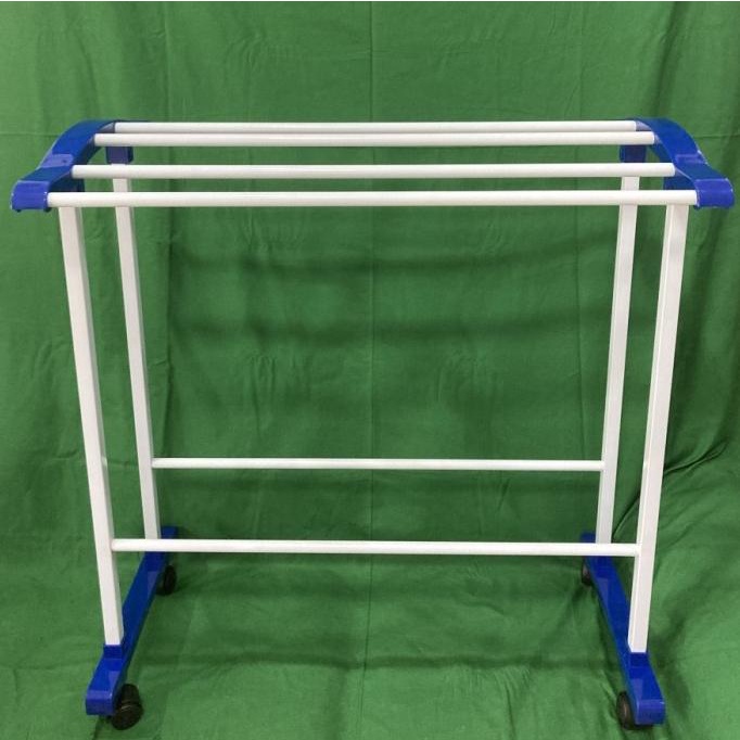 Rak Handuk / Jemuran Handuk Minimalis Plastik free Roda