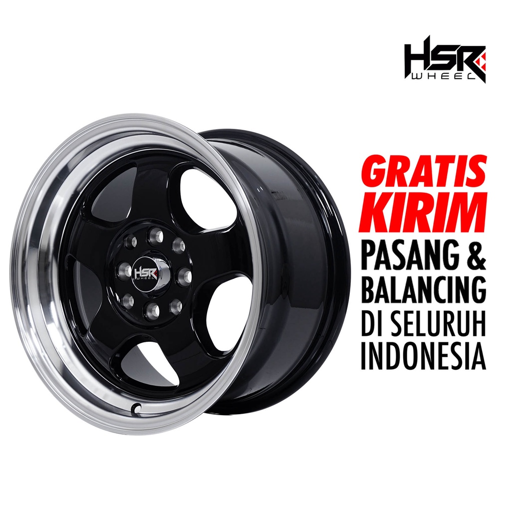 Velg Mobil Honda Brio Ring 15 HSR BRISKET - PCD 8X100-114,3 ET40/33