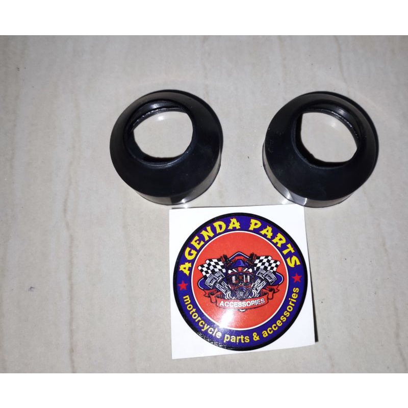 KARET SEAL SHOCK BOTOM-SEAL DEBU- SHOCK DEPAN HONDA WIN 100-Gl 100-HARGA UNTUK 1ST/ SEPASANG KIRI KANAN