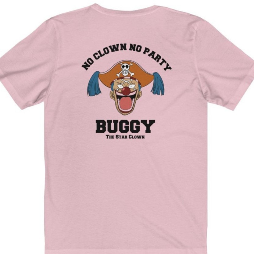 Tshirt Buggy the star clown Onepiece Anime Manga Premium Unisex