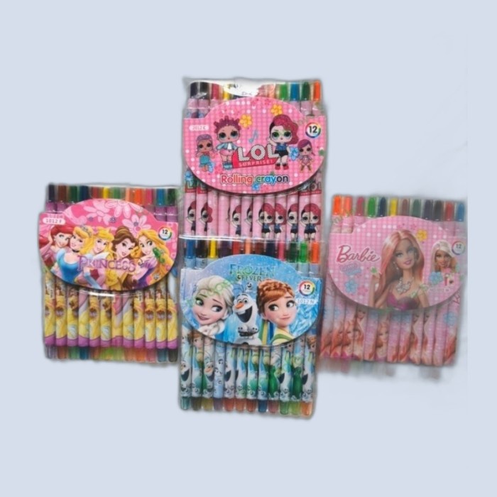 

Sale!!! Twist Crayon Crayon Putar 12 Warna Limited