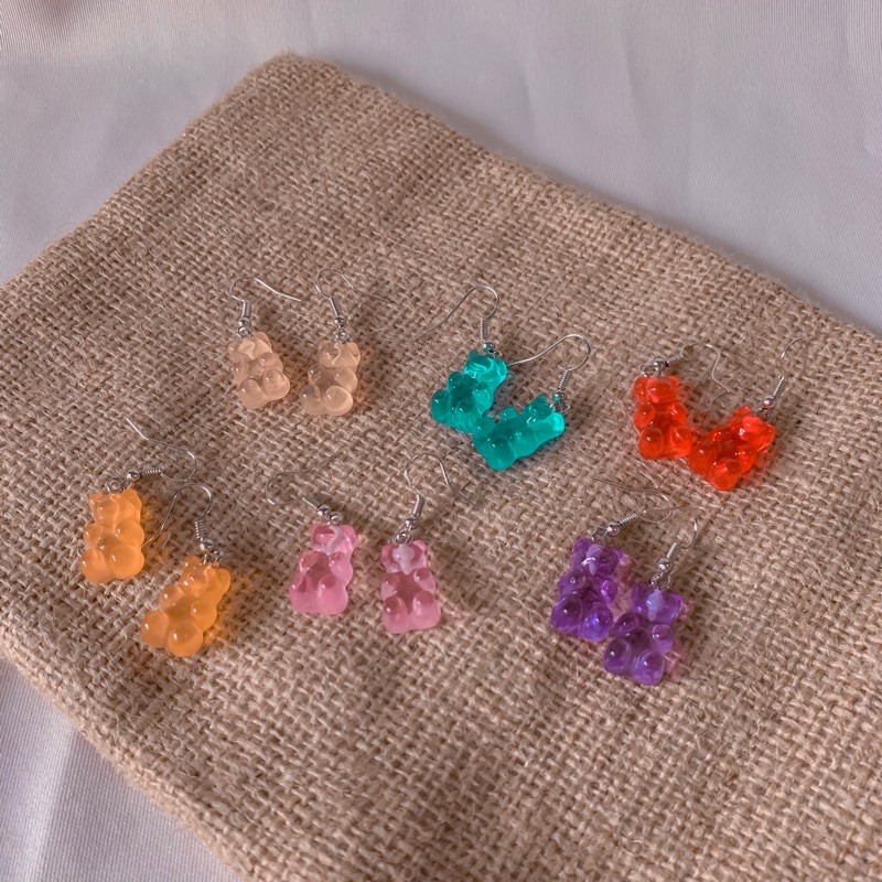 GUMMY BEAR EARRINGS / ANTING GUMMY BEAR