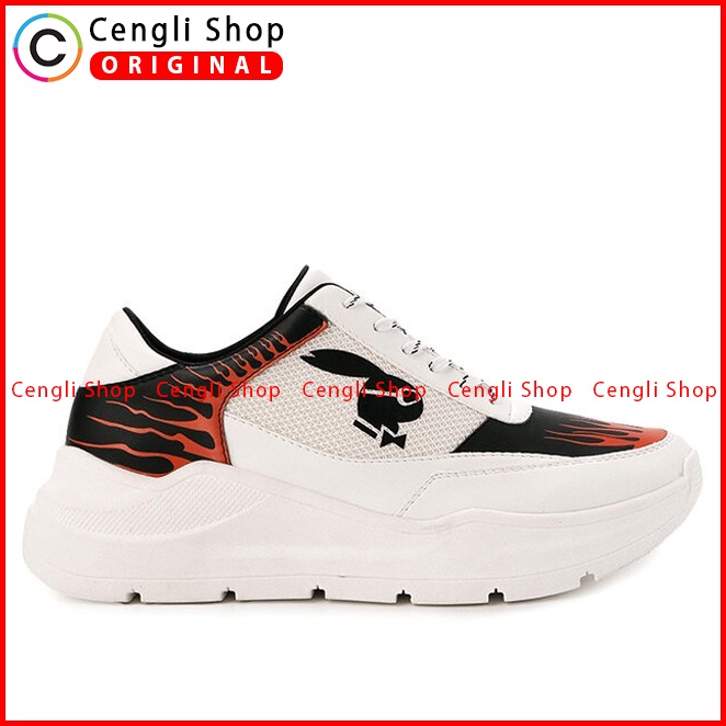 SEPATU SNEAKER PLAYBOY PRIA ORIGINAL CASUAL KETS BRANDED HITAI PL68