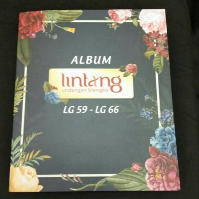 Katalog blangko undangan nikah album Lintang 59-66