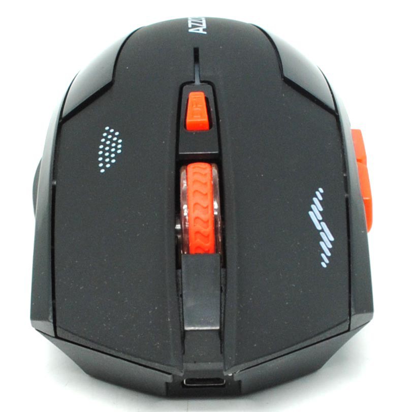 Mouse Gaming Wireless 2400 DPI bisa cas ulang Rechargeable USB Mouse nirkabel tanpa Kabel Azzor jnp