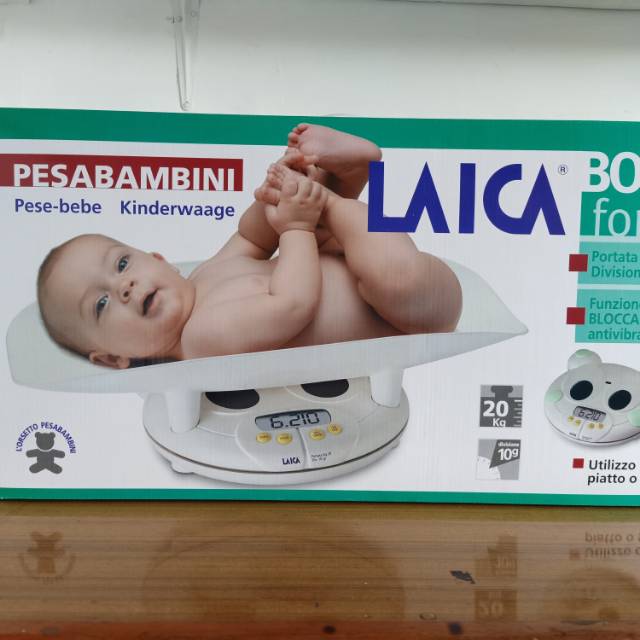 Timbangan bayi digital Laica