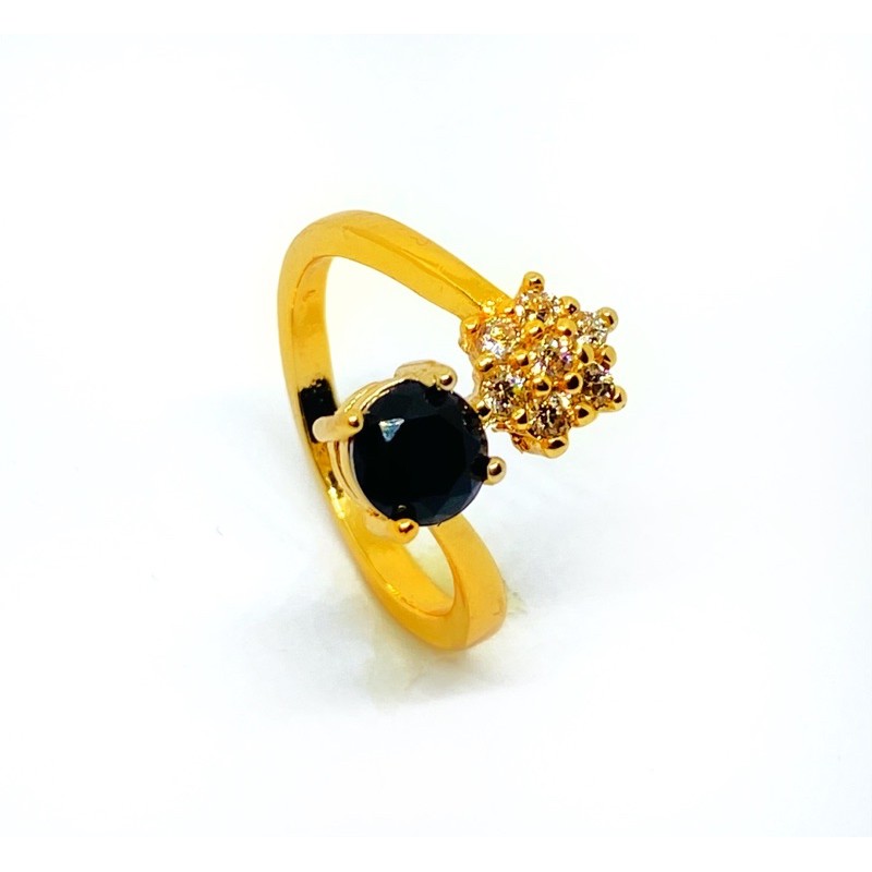 cincin wanita //cincin permata warna //cincin lapis emas