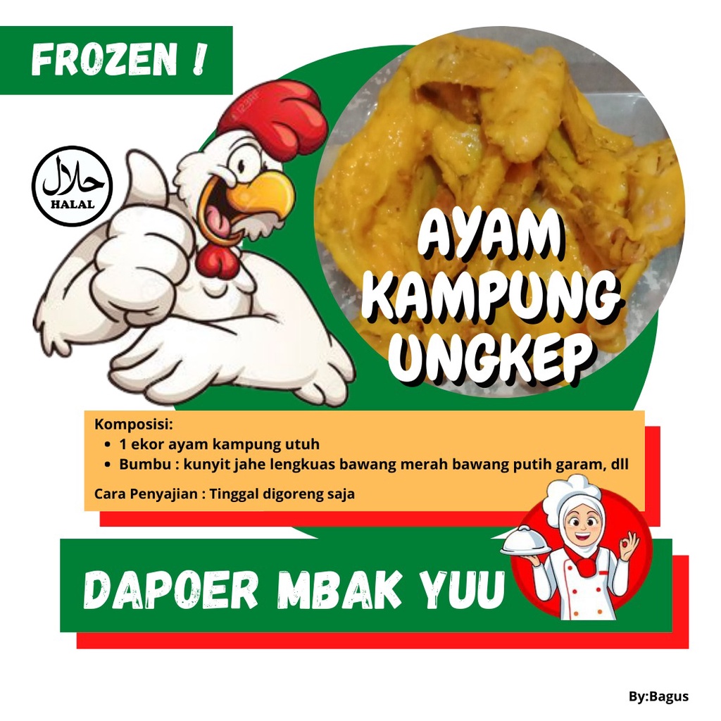 

ayam kampung ungkep mbk yu