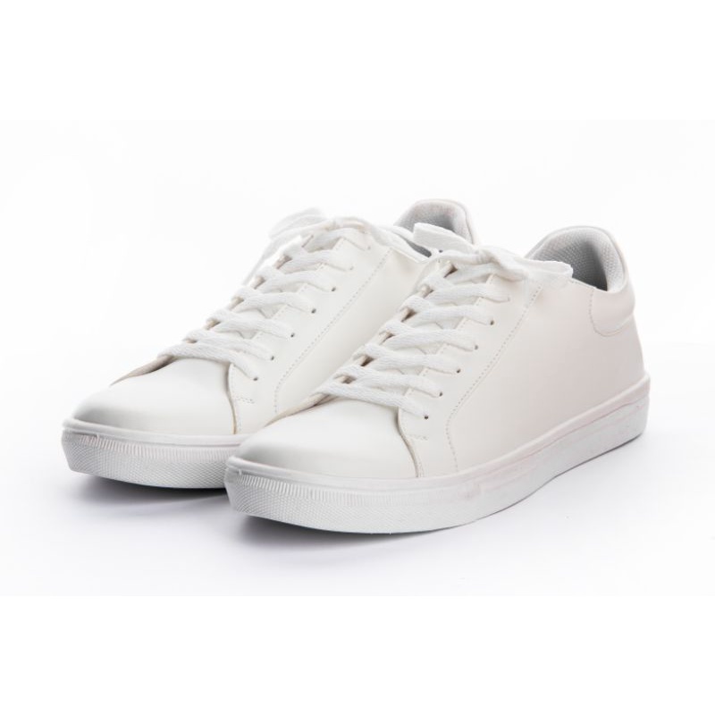 Sepatu Pria sneaker putih polos full white sepatu kasual pria wanita