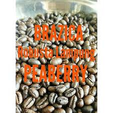 

Kopi Robusta Lampung PEABERRY 500 gram "BRAZICA" ( Biji / Bubuk )