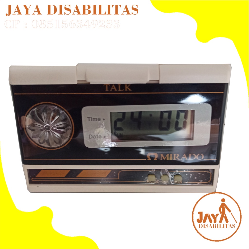 JAM BICARA TUNANETRA | TALKING WATCH BLIND | ALAT BANTU TUNANETRA | PERAGA JAM | JAM TUNANETRA