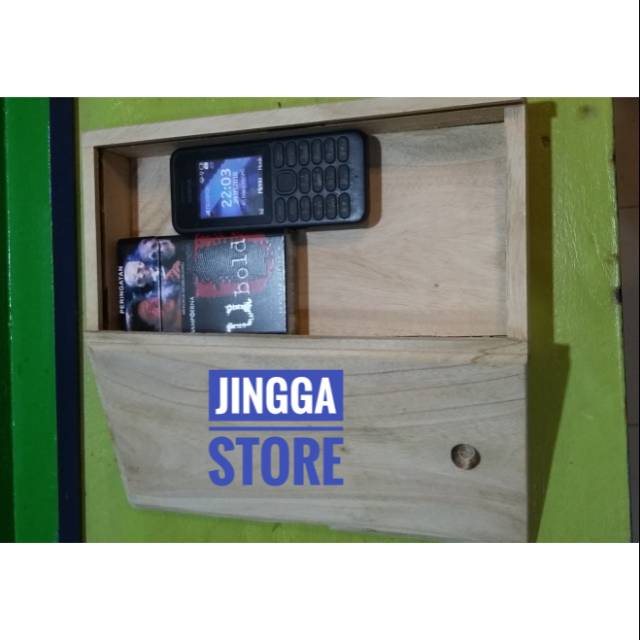 Kotak Perkakas Kayu Kotak Pensil Kayu