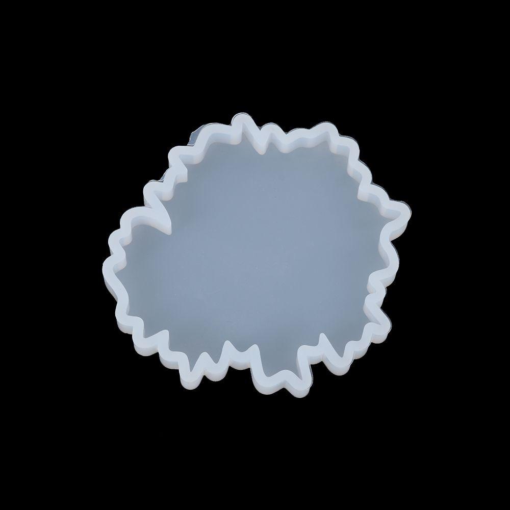 Solighter Cetakan Cor Resin Handmade Liontin Batu Akik Cangkir Mad Silicone