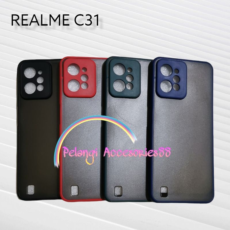 CASE REALME C31 SOFTCASE CASE DOVE CASE FULL COLOUR