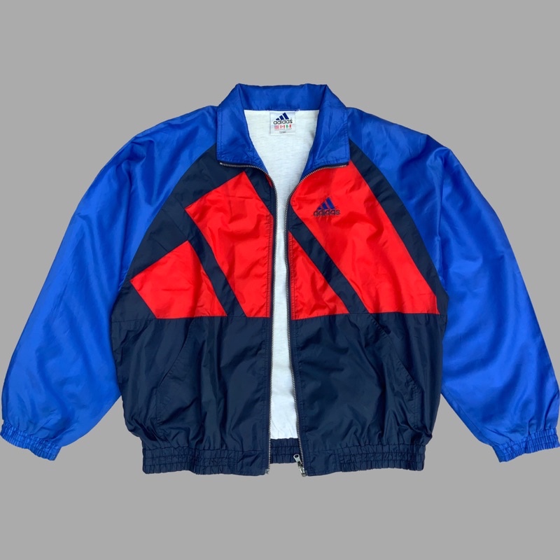 vintage adidas equipment windbreaker jacket