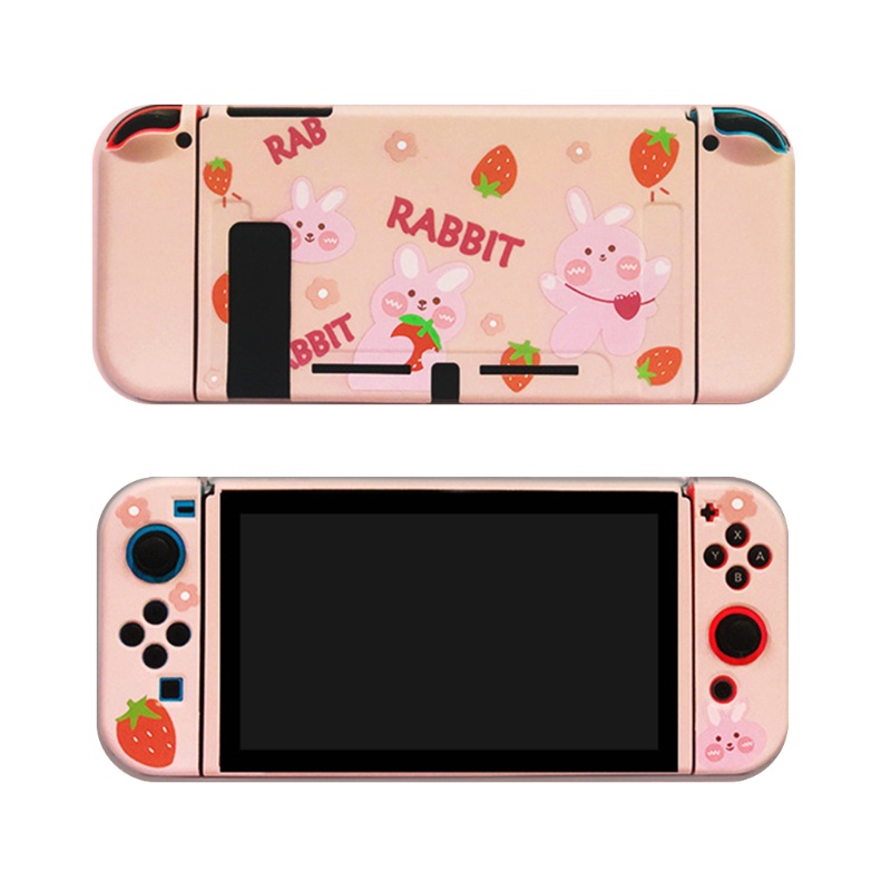 Btsg Cover Kristal Shell Kompatibel Untuk Switch Split Type Color Game Controller Controller Pelindung Case Protector