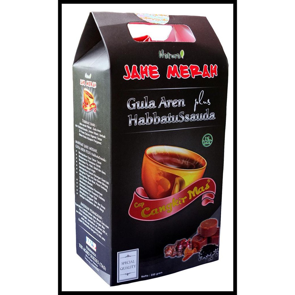 

Promo Terbatas - Jahe Merah Gula Aren Plus Habbatusaudah