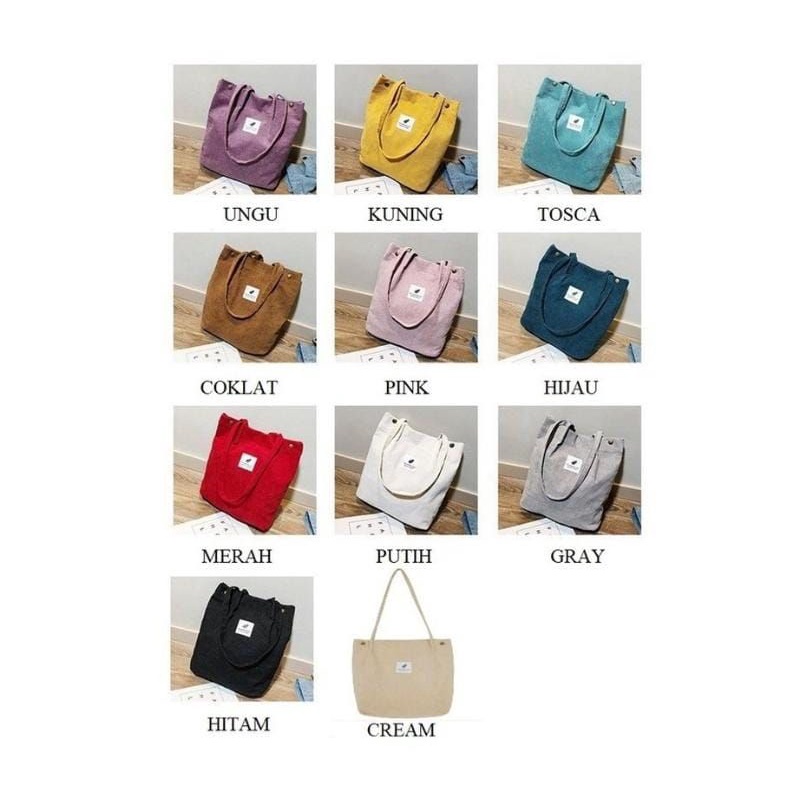 Medan Termurah kd059 Fashion Wanita Import Tote Bag Tote Bag You Need This One Tote Bag