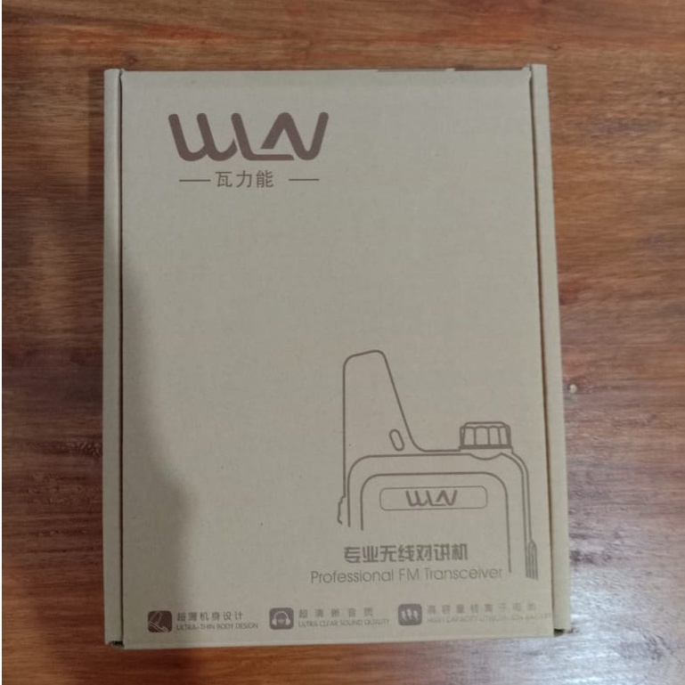 HT Wln KD C1 Merah single band UHF 5Watt (FREE EARSET) Garansi 1 Tahun Wakie Talkie | Wlan KDC1 KD-C1 red Two Way 400-470Mhz Handy Talky Radio