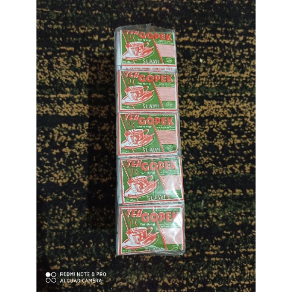 

TEH GOPEK SLAWI TEH WANGI 1 PACK | 1 SLOP ISI 10 x 40G