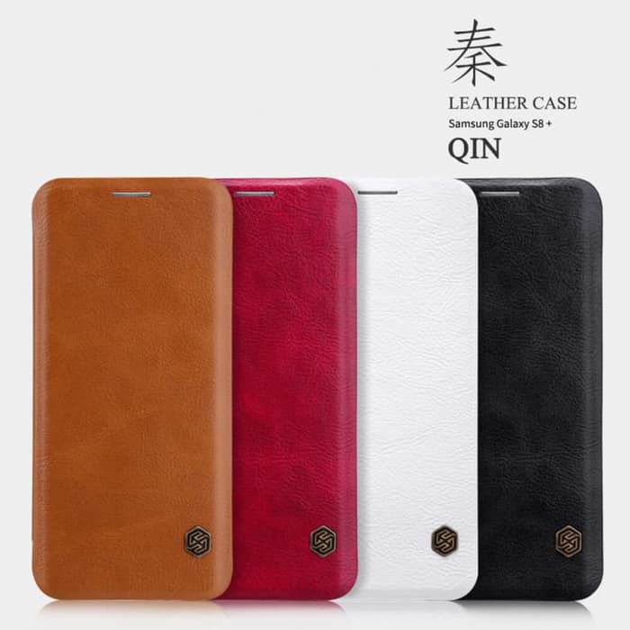 SAMSUNG GALAXY S8 PLUS - NILLKIN QIN LEATHER CASE